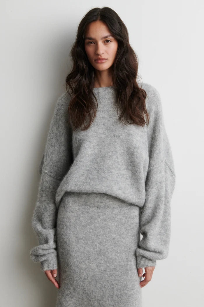 SECOND FEMALE | Pull ''Pollenza'' | Gris