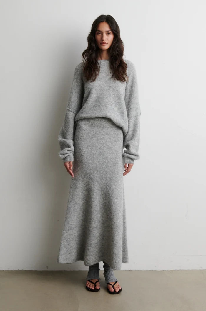 SECOND FEMALE | Jupe ''Pollenza'' | Gris
