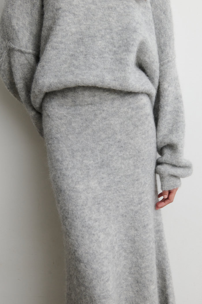 SECOND FEMALE | Jupe ''Pollenza'' | Gris