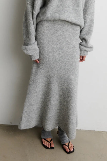 SECOND FEMALE | Jupe ''Pollenza'' | Gris