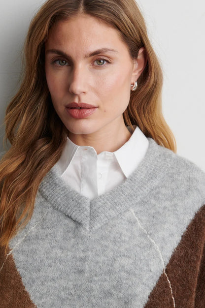 SECOND FEMALE | Pull ''Forca'' | Gris