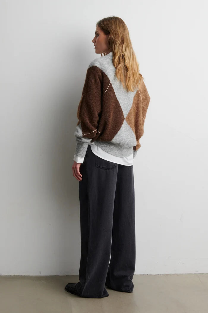 SECOND FEMALE | Pull ''Forca'' | Gris
