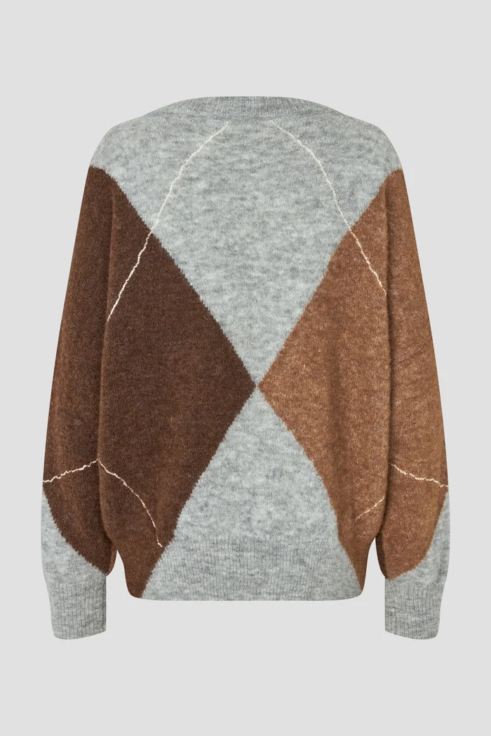 SECOND FEMALE | Pull ''Forca'' | Gris