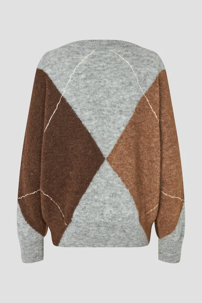 SECOND FEMALE | Pull ''Forca'' | Gris