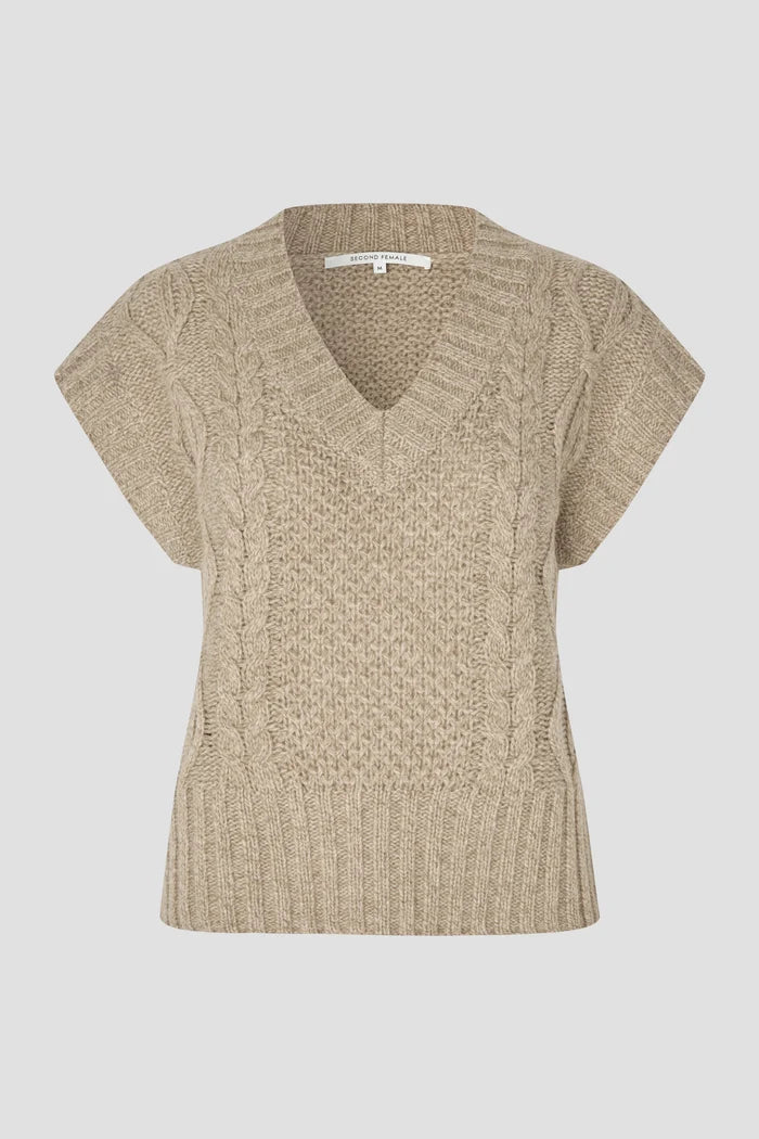 SECOND FEMALE | Vest ''Janne'' | Beige