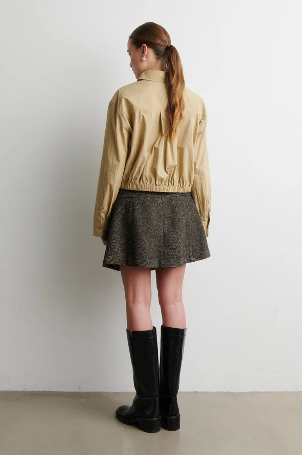 SECOND FEMALE | Jupe ''Emi'' | Brun mélange