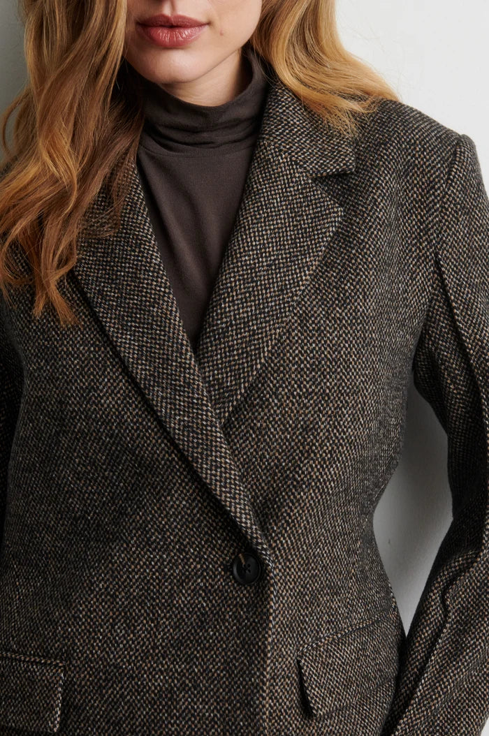 SECOND FEMALE | Blazer ''Emi'' | Brun mélange