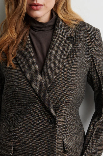 SECOND FEMALE | Blazer ''Emi'' | Brun mélange