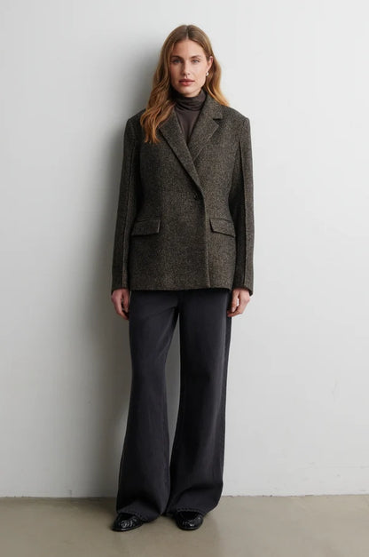 SECOND FEMALE | Blazer ''Emi'' | Brun mélange