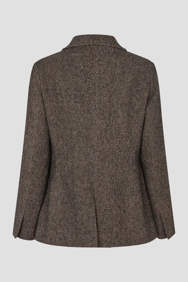 SECOND FEMALE | Blazer ''Emi'' | Brun mélange