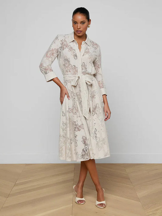 L'AGENCE| Robe 'Ralphie ' | Champagne