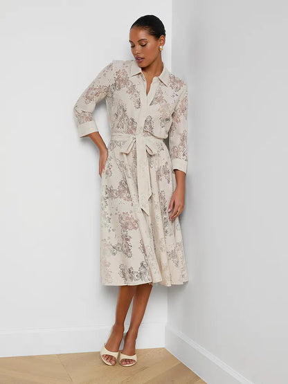 L'AGENCE| Robe 'Ralphie ' | Champagne