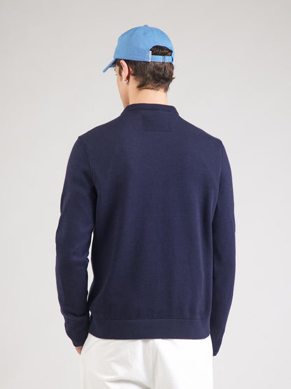 Armedangels | Pull ''MIKITAA'' en mélange de laine biologique  - Marine