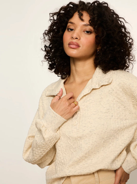 Sanctuary | Polo ' Halley Relaxed' | Beige
