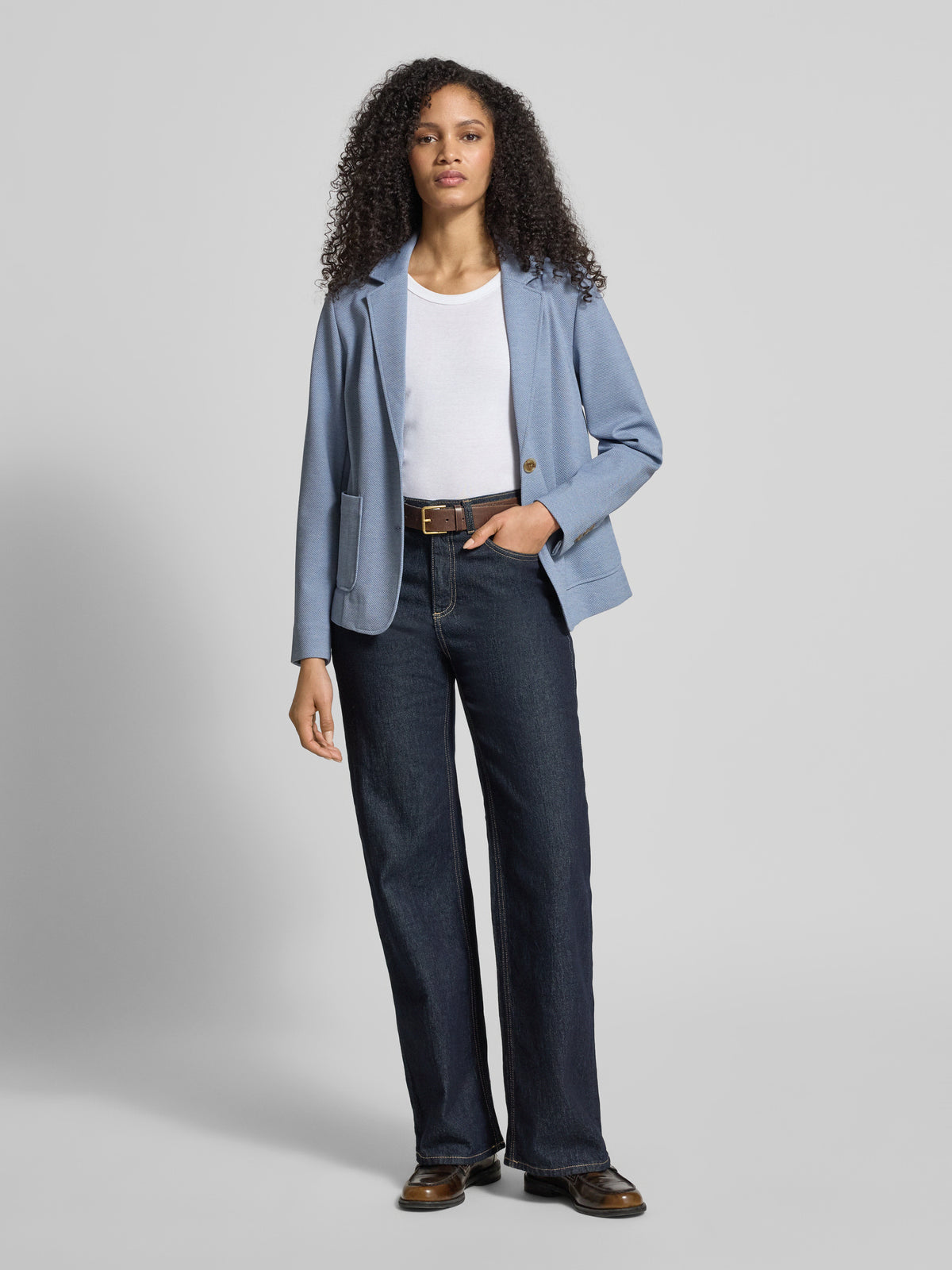MOS MOSH | Blazer "VEGA DAISI"- Bleu couronne