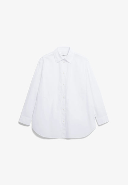 Armedangel | La blouse MAALGAA en coton biologique - Blanc