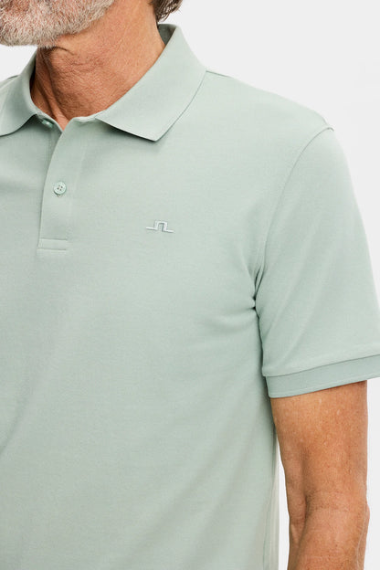 J.Lindeberg | Le polo ''Verse'' en coton piqué interlock - Jadeite U075