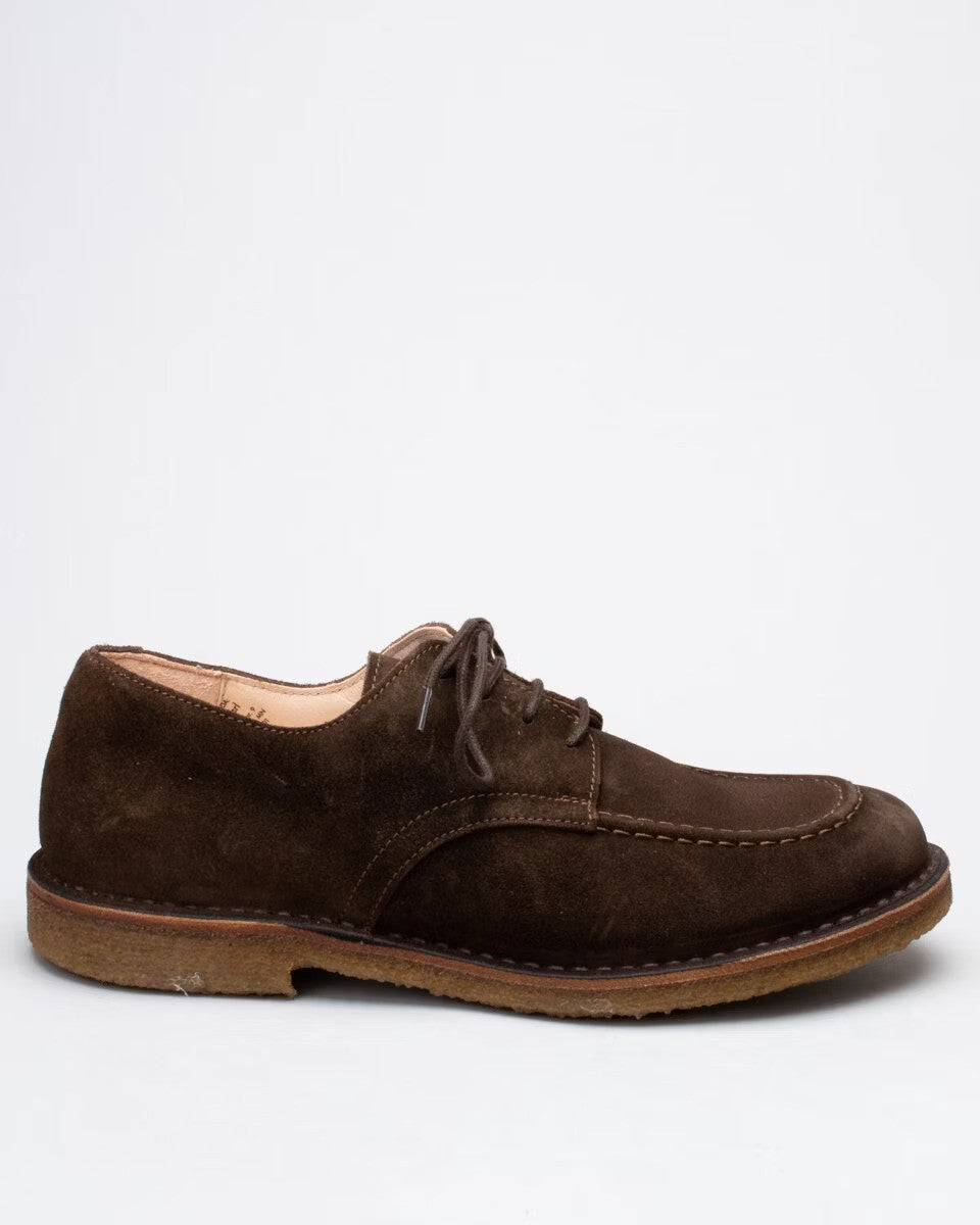 Astorflex | Chaussure derby en daim ''Carlflex'' - Marron foncé