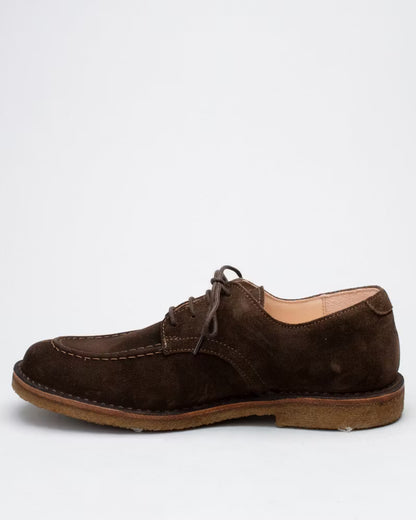 Astorflex | Chaussure derby en daim ''Carlflex'' - Marron foncé