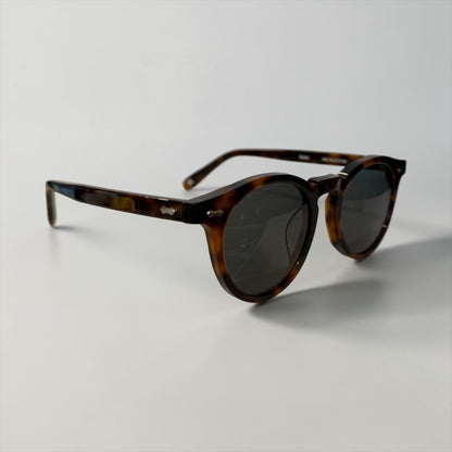 OLC Optics | Lunettes de soleil "DYLAN" - Brun tortoise / Vert