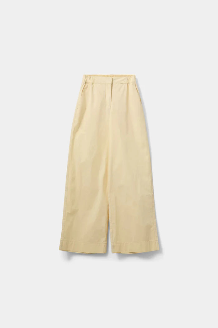 SOFIE SCHNOOR | Pantalon large "REINE" - Jaune clair