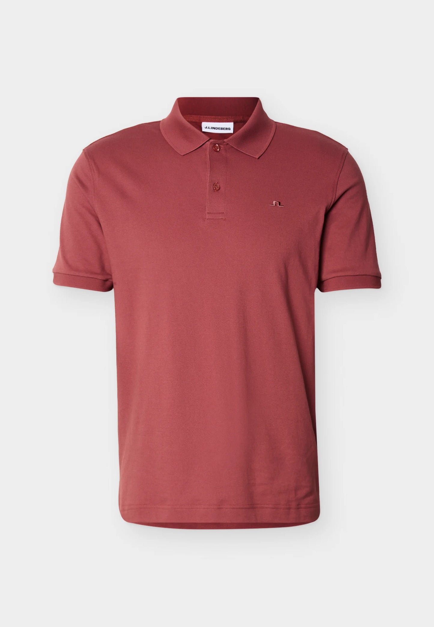 J.Lindeberg | Le polo ''Verse'' en coton piqué interlock - Rose foncé