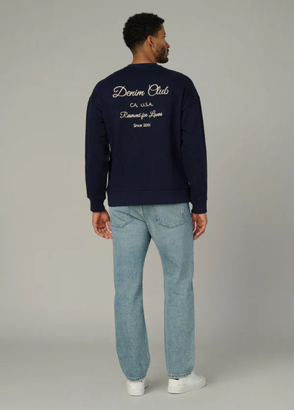 JOE'S | Sweat-shirt "Denim club" - Marine