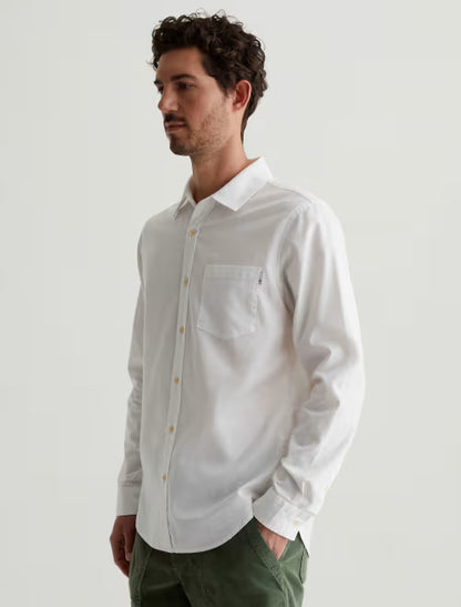 AG Jeans | Chemise classique "Aiden" - Blanc