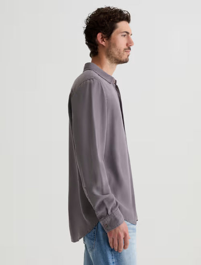 AG Jeans | Chemise en Tencel "Aiden" - Gris