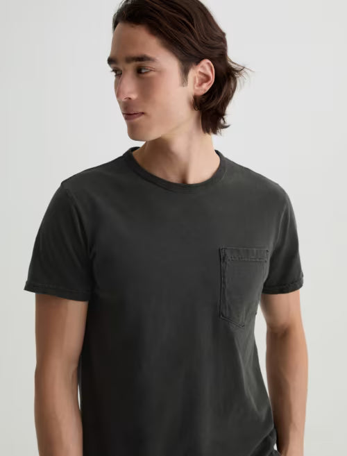 AG Jeans | T-shirt "Nick" - Noir héritage