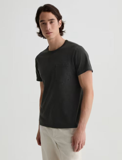 AG Jeans | T-shirt "Nick" - Noir héritage
