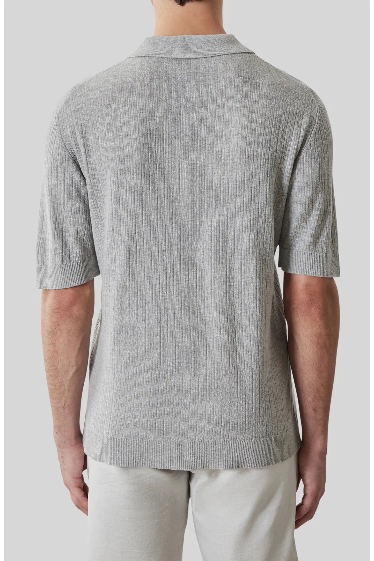 Robert Barakett | Chemise à manches courtes "Kestrel" - Gris