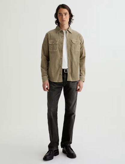 AG Jeans | Chemise en velours côtelé "Curtis" - Taupe