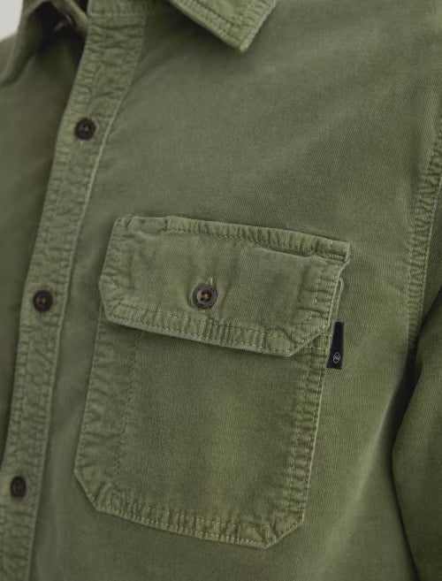 AG Jeans | Chemise en velours côtelé "Curtis" - Vert