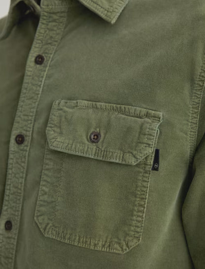 AG Jeans | Chemise en velours côtelé "Curtis" - Vert