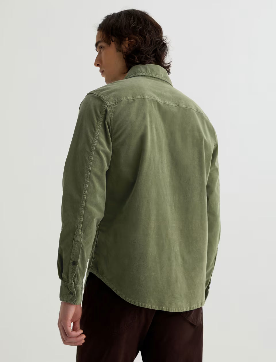 AG Jeans | Chemise en velours côtelé "Curtis" - Vert