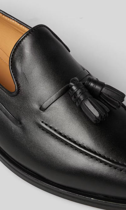 Tiger of Sweden | Mocassins en cuir "Cientur S" - Noir