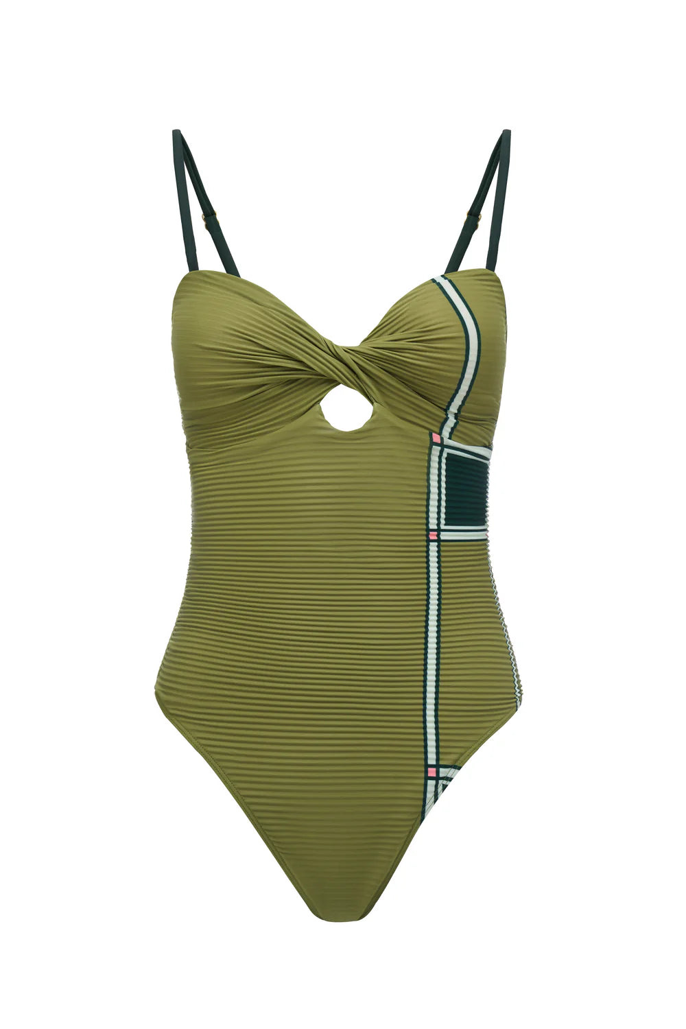 Sancia | Le maillot une pièce "Ishani"- Vert mousse