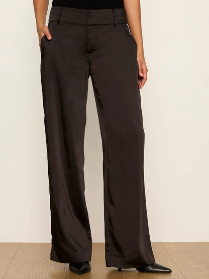 Sanctuary | Pantalon satiné 'Spotlight' | Noir