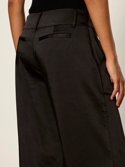 Sanctuary | Pantalon satiné 'Spotlight' | Noir