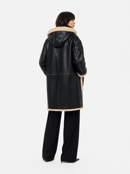 JAKKE | Manteau 'Nora' | Noir