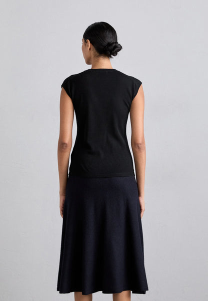 Tiger of Sweden | Haut sans manches en mérinos ''Mariso'' - Noir