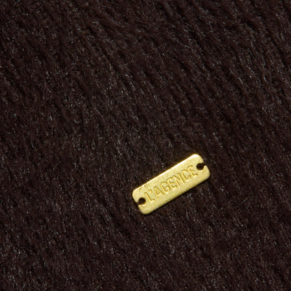 L'AGENCE | Pull à col rond 'Guinevere' | Brun