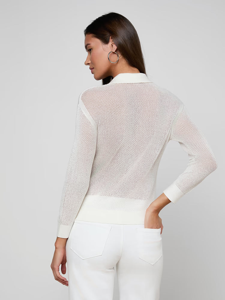L'AGENCE| Pull 'Carine' | Blanc