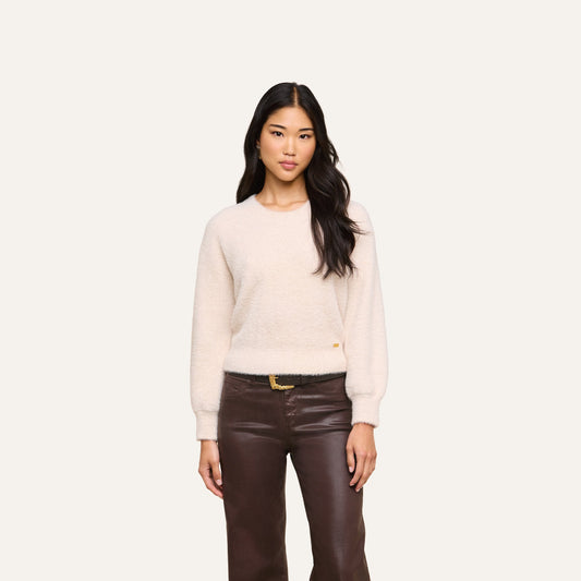 L'AGENCE | Pull 'Nimbus' | Blanc
