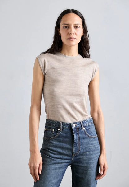 Tiger of Sweden | Haut sans manches en mérinos ''Mariso'' - Beige