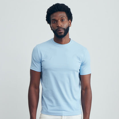 EMANUEL BERG | Le T-shirt ''4-Flex'' - Bleu clair