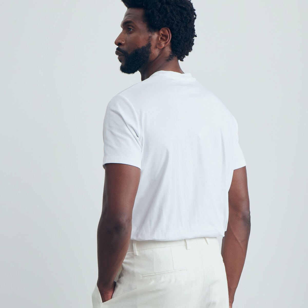 EMANUEL BERG | Le T-shirt ''4-Flex'' - Blanc
