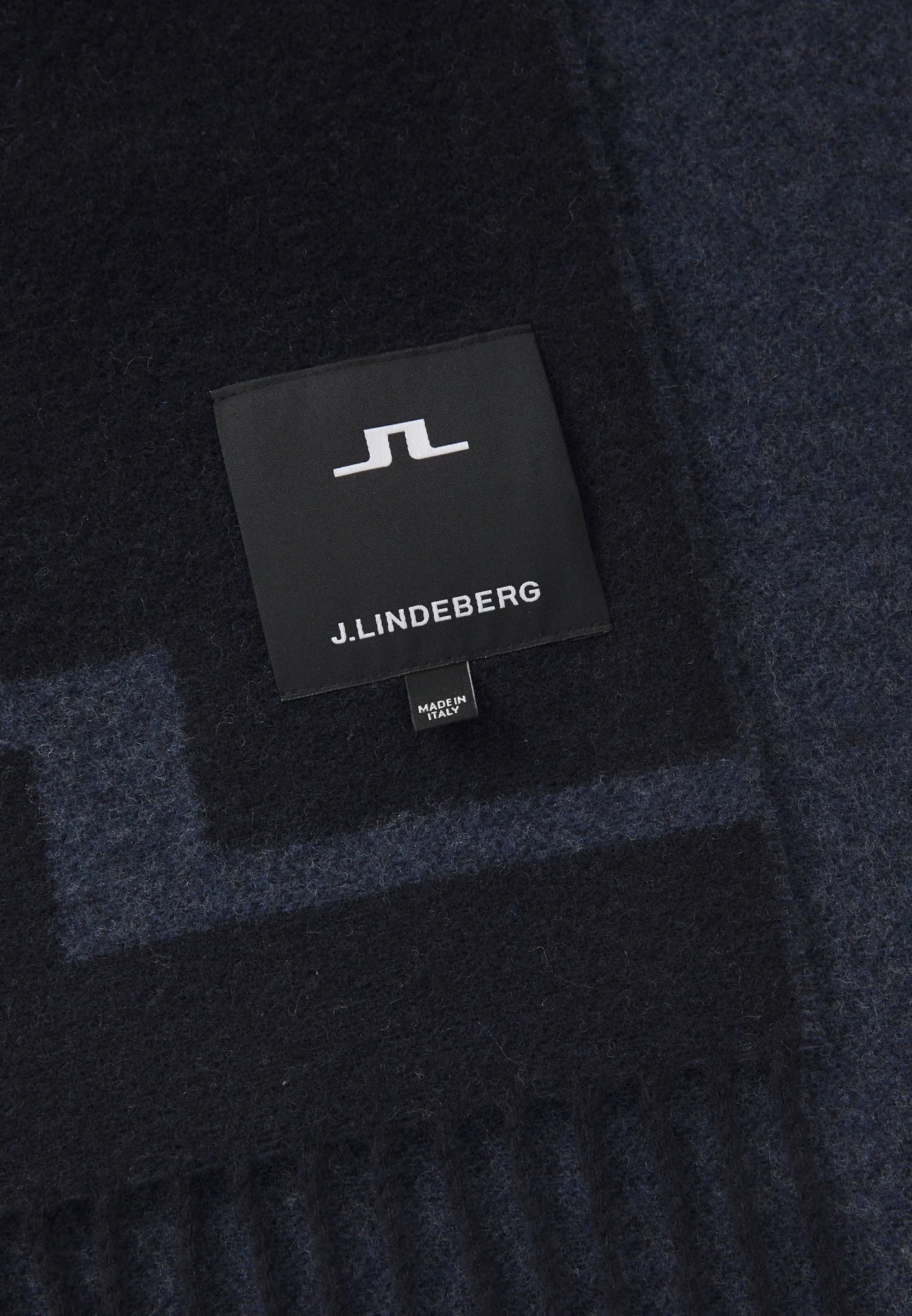 J.LINDEBERG | Écharpe double face Champ - Marine