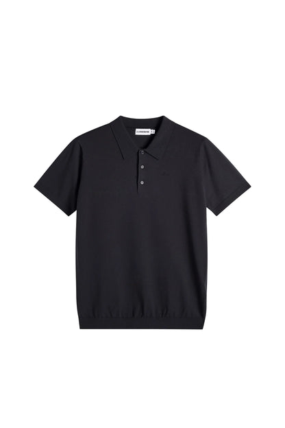 J.Lindeberg | polo à manches courtes "Ridge Knitted" - Bleu marin